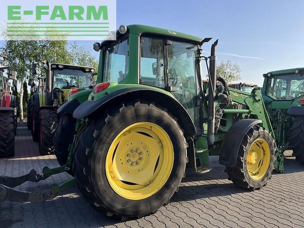 Máy cày John Deere 6230 premium tls + john deere 653: hình 5