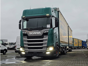 Xe tải thùng mui bạt SCANIA S 450