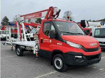 Nền bục trên không gắn trên xe tải IVECO Daily 35s12