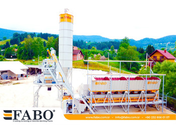 Trạm trộn bê tông mới FABO SKIP SYSTEM CONCRETE BATCHING PLANT | 110m3/h Capacity | AVAILABLE IN STOCK: hình 5