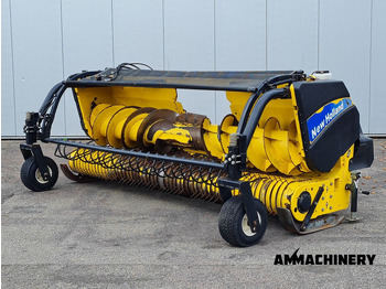 Đính kèm máy gặt đập thức ăn gia súc NEW HOLLAND