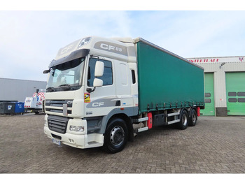 Xe tải thùng mui bạt DAF CF 85.460 EVV, 6x2, 583186 km (France truck). TOP condition: hình 2