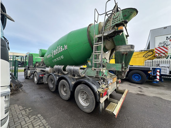 Sơ mi rơ moóc trộn bê tông MOL CIFA 12m³ BETONMIXER / CONCRETE MIXER + BUITENMOTOR DEUTZ ENGINE 6 CYL - 3-AS BPW - GOEDE STAAT - BELGISCHE PAPIEREN: hình 5