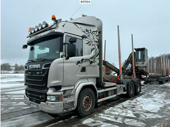 Xe chở gỗ SCANIA R 520