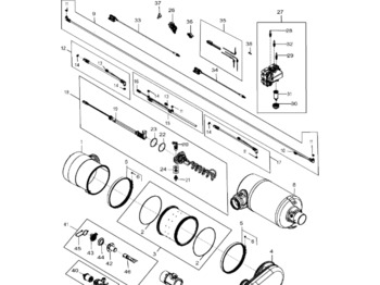 Hệ thống xả JOHN DEERE