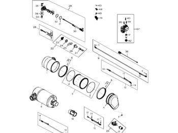 Hệ thống xả JOHN DEERE