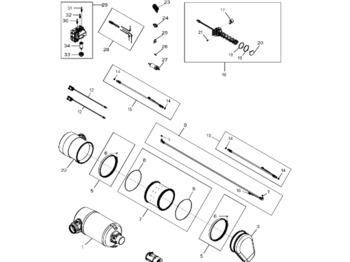 Hệ thống xả JOHN DEERE