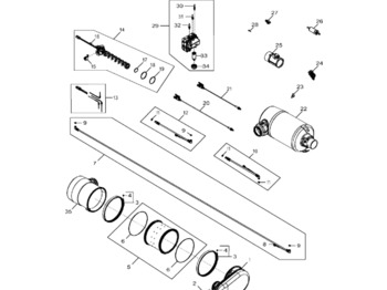 Hệ thống xả JOHN DEERE