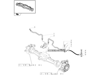 Ống/ Dây phanh NEW HOLLAND