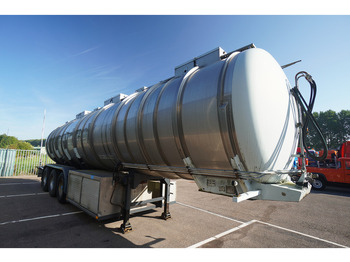 Sơ mi rơ moóc bồn để vận chuyển hóa chất Dijkstra 3 AXLE CHEMIE TANK TRAILER 42 m3: hình 3