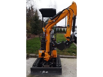 Máy xúc mini mới Berger Kraus Mini Excavator BK800BS torsion arm with FULL equipment: hình 3