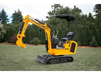 Máy xúc mini mới Berger Kraus Mini Excavator BK800BS torsion arm with FULL equipment: hình 5