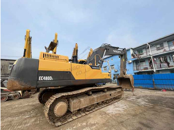 Máy xúc bánh xích used Volvo excavator EC 480DL in good condition for sale: hình 4