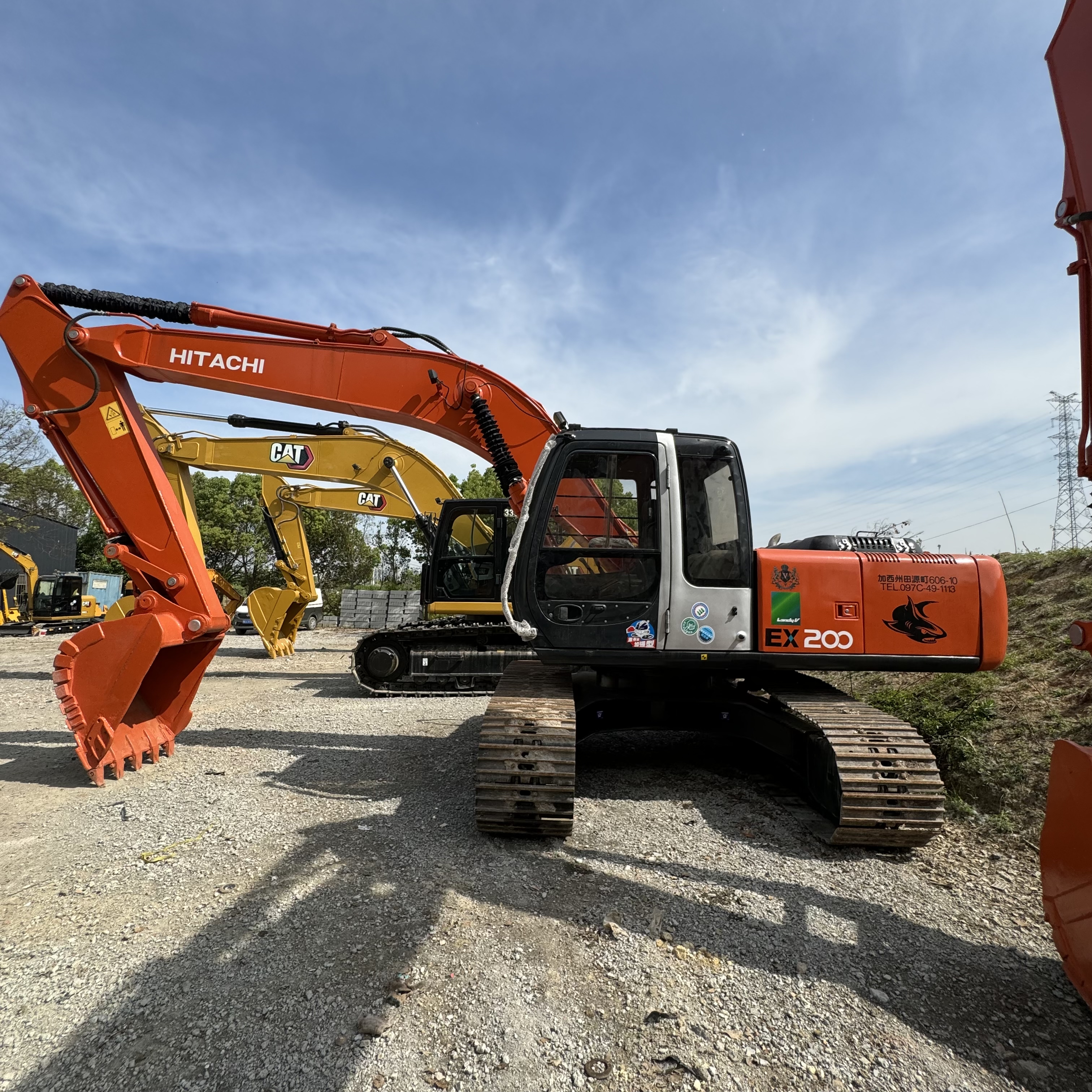 Cho thuê HITACHI ZX200 HITACHI ZX200: hình 1