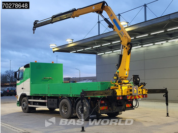 Xe tải thùng lửng/ Phẳng, Xe cẩu tự hành mới Volvo FH 400 6X2 Effer 165.00/2S kran Crane Lift+Lenkachse Euro 4: hình 2