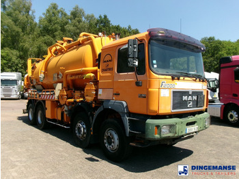 Xe tải chân không MAN 41.463 8x4 Euro 2 vacuum tank ADR 15 m3 / 2 comp: hình 2