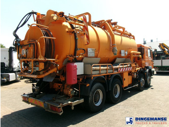 Xe tải chân không MAN 41.463 8x4 Euro 2 vacuum tank ADR 15 m3 / 2 comp: hình 4