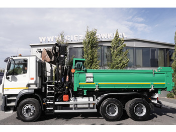 Xe cẩu tự hành, Xe cẩu tự hành DAF CF 410 FAT 6×4 tipper / Crane Marchessi M15000Z / Bortmatic: hình 2