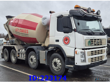 Xe trộn bê tông VOLVO FM12 380HP 8X4 9m3 Full steel: hình 4