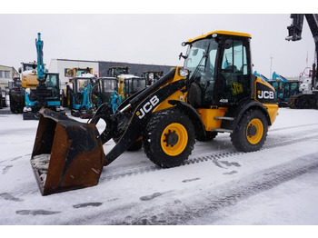 Máy xúc lật bánh lốp JCB 409