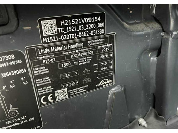 Xe nâng điện LINDE E15