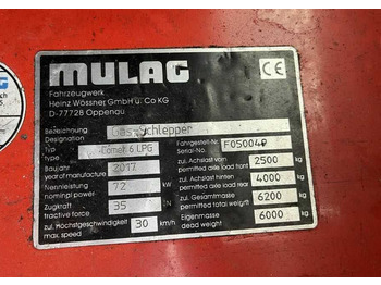 Xe cày kéo Mulag Comet 6 LPG: hình 3