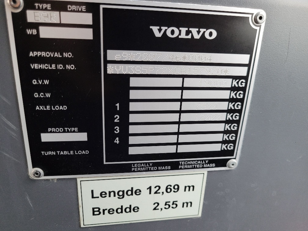 Cho thuê VOLVO B9R VEST HORISONT, KLIIMA, 7.2012, EURO 5, HANDICAP LIFT, 45 seats, 12,7m  VOLVO B9R VEST HORISONT, KLIIMA, 7.2012, EURO 5, HANDICAP LIFT, 45 seats, 12,7m: hình 21