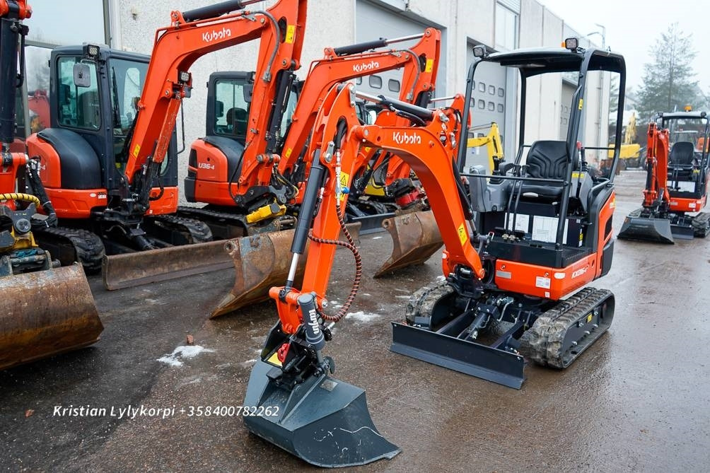 Máy xúc mini Kubota KX 016-4 EX-DEMO: hình 10