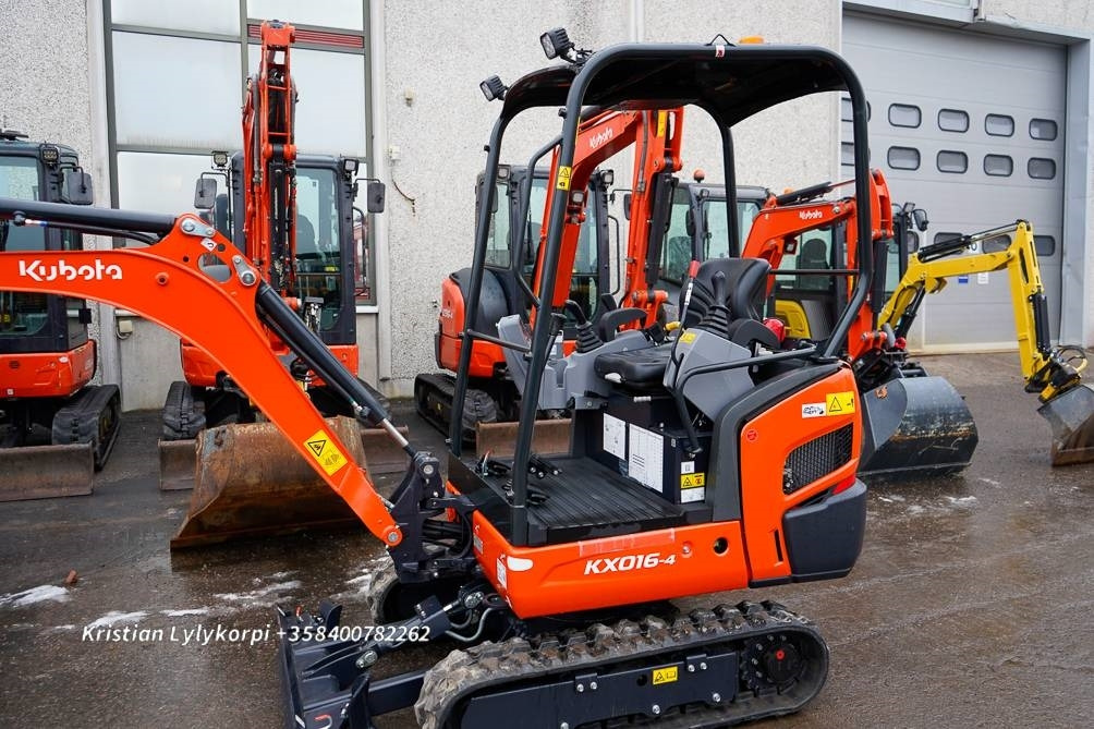 Máy xúc mini Kubota KX 016-4 EX-DEMO: hình 12