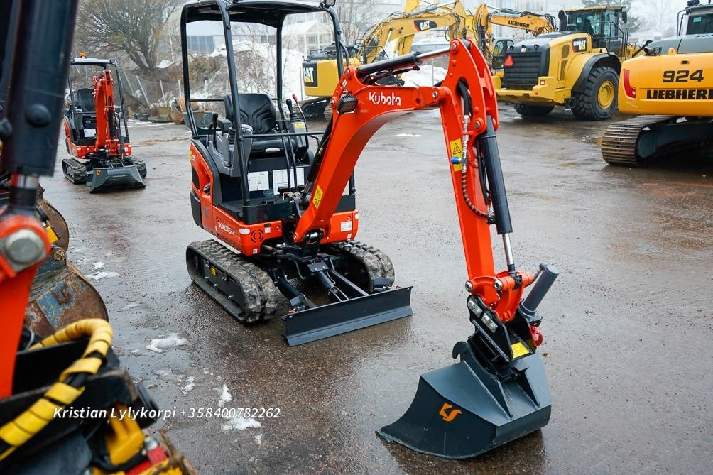 Máy xúc mini Kubota KX 016-4 EX-DEMO: hình 8