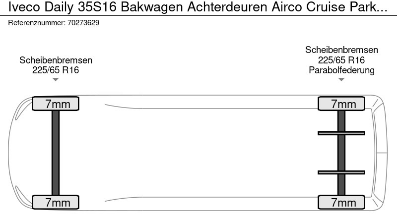 Cho thuê Iveco Daily 35S16 Bakwagen Achterdeuren Airco Cruise Parkeersensoren Meubelbak Koffer 18m3 Airco Cruise control Iveco Daily 35S16 Bakwagen Achterdeuren Airco Cruise Parkeersensoren Meubelbak Koffer 18m3 Airco Cruise control: hình 21