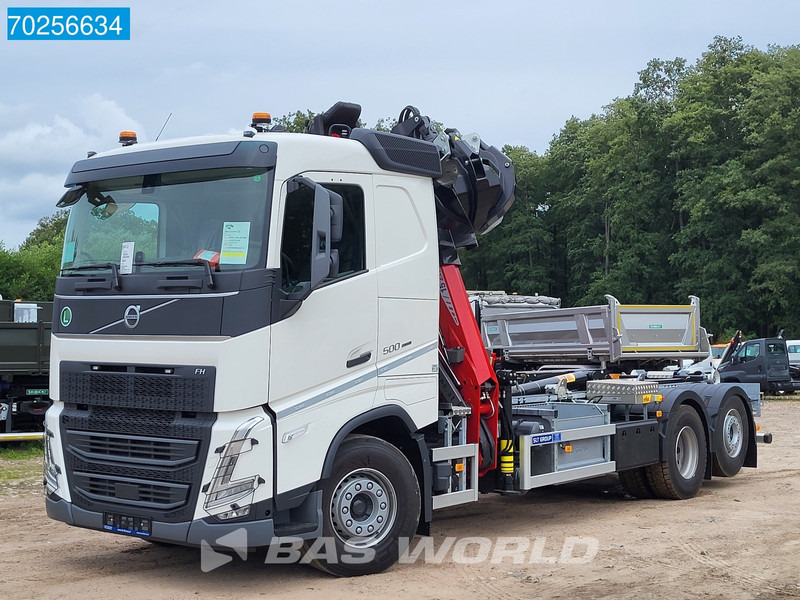 Xe tải nâng móc, Xe cẩu tự hành mới Volvo FH 500 6X2 PENZ 15Z9.50E Crane Hyva 20T HOOK Euro 6: hình 14