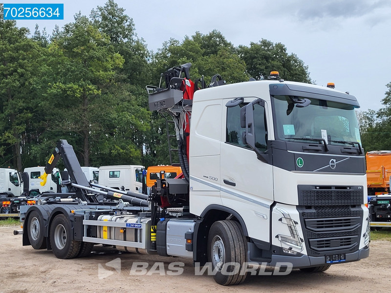 Xe tải nâng móc, Xe cẩu tự hành mới Volvo FH 500 6X2 PENZ 15Z9.50E Crane Hyva 20T HOOK Euro 6: hình 21