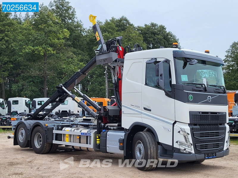 Xe tải nâng móc, Xe cẩu tự hành mới Volvo FH 500 6X2 PENZ 15Z9.50E Crane Hyva 20T HOOK Euro 6: hình 11