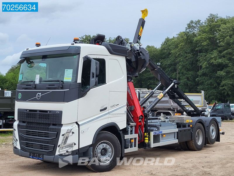 Xe tải nâng móc, Xe cẩu tự hành mới Volvo FH 500 6X2 PENZ 15Z9.50E Crane Hyva 20T HOOK Euro 6: hình 9