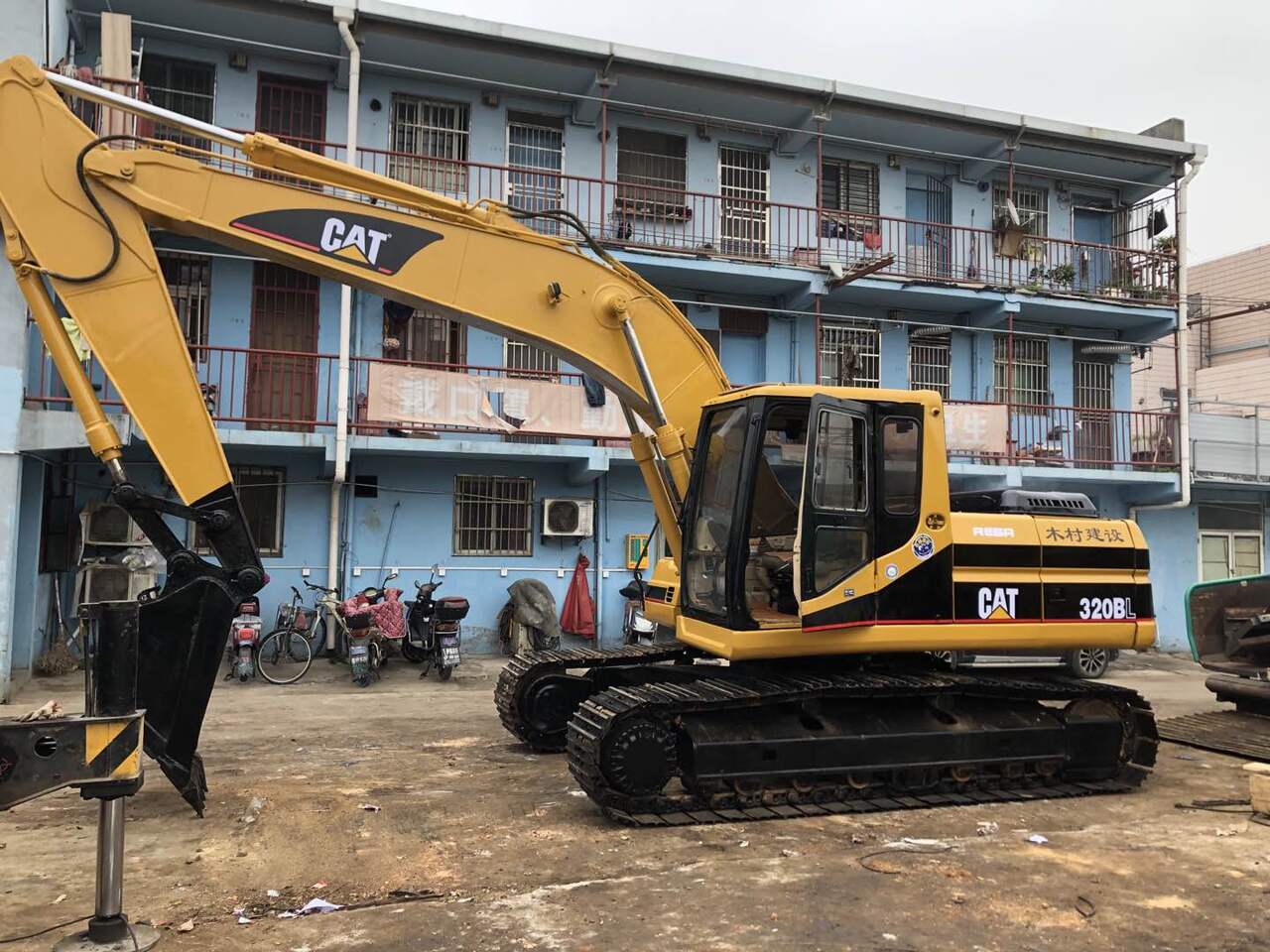 Máy xúc bánh xích Caterpillar Cat 320B 320bl: hình 13