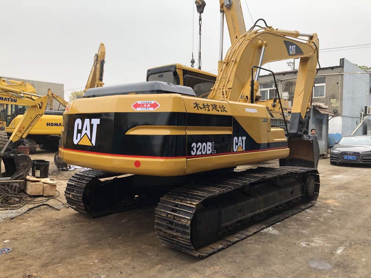 Máy xúc bánh xích Caterpillar Cat 320B 320bl: hình 11