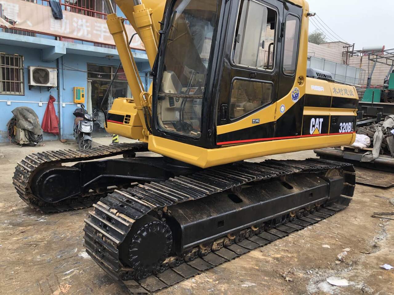 Máy xúc bánh xích Caterpillar Cat 320B 320bl: hình 8