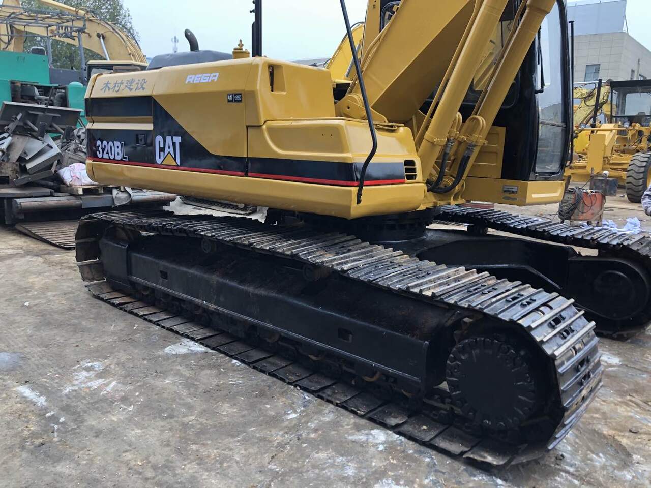 Máy xúc bánh xích Caterpillar Cat 320B 320bl: hình 9