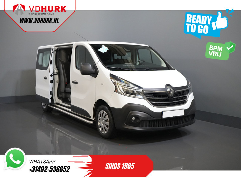 Xe van nhỏ gọn, Xe tải van Renault Trafic 2.0 dCi 120 pk L2 DC Dubbel Cabine BPM VRIJ! Ready2Go LED/ 2x schuifdeur/ Sidebars/ Carplay/ Climate/ Camera/ PDC/ Cruise/ Trekh: hình 8