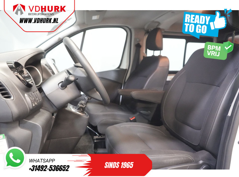 Xe van nhỏ gọn, Xe tải van Renault Trafic 2.0 dCi 120 pk L2 DC Dubbel Cabine BPM VRIJ! Ready2Go LED/ 2x schuifdeur/ Sidebars/ Carplay/ Climate/ Camera/ PDC/ Cruise/ Trekh: hình 13