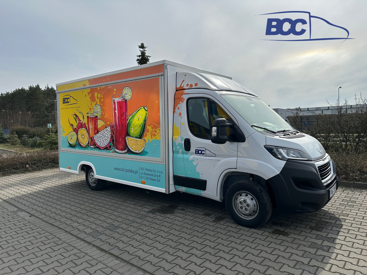 Xe tải bán hàng mới BCC POLSKA - FOOD TRUCK - MOBILNY SKLEP - PEUGEOT BOXER: hình 8