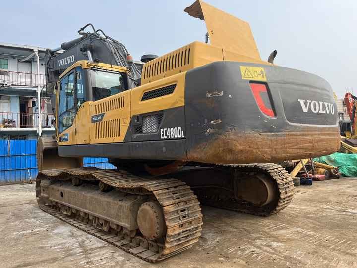 Máy xúc bánh xích used Volvo excavator EC 480DL in good condition for sale: hình 6