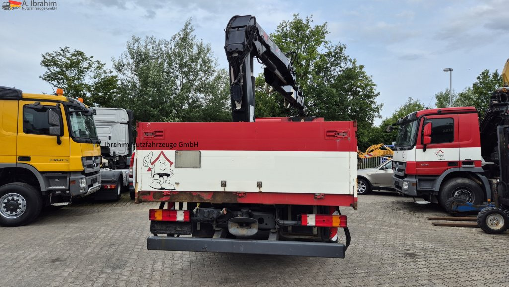 Xe tải thùng lửng/ Phẳng, Xe cẩu tự hành Mercedes-Benz 1833 HIAB Kran, Funk FB Scheckheft gepflegt bei Mercedes: hình 11