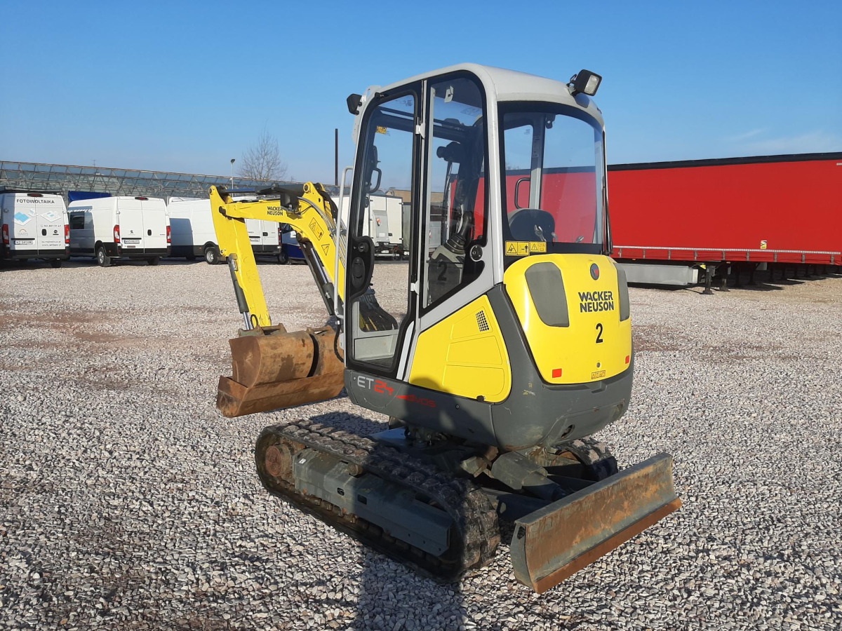 Máy xúc mini WACKER NEUSON ET24 MINIKOPARKA GĄSIENICOWA: hình 7