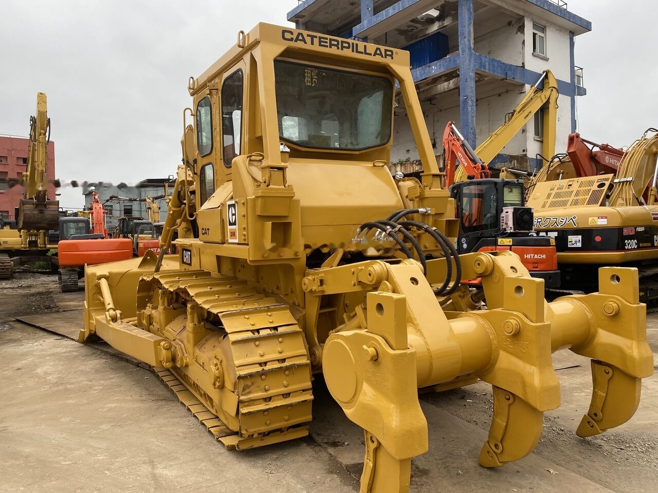 Máy ủi Caterpillar D8K: hình 18