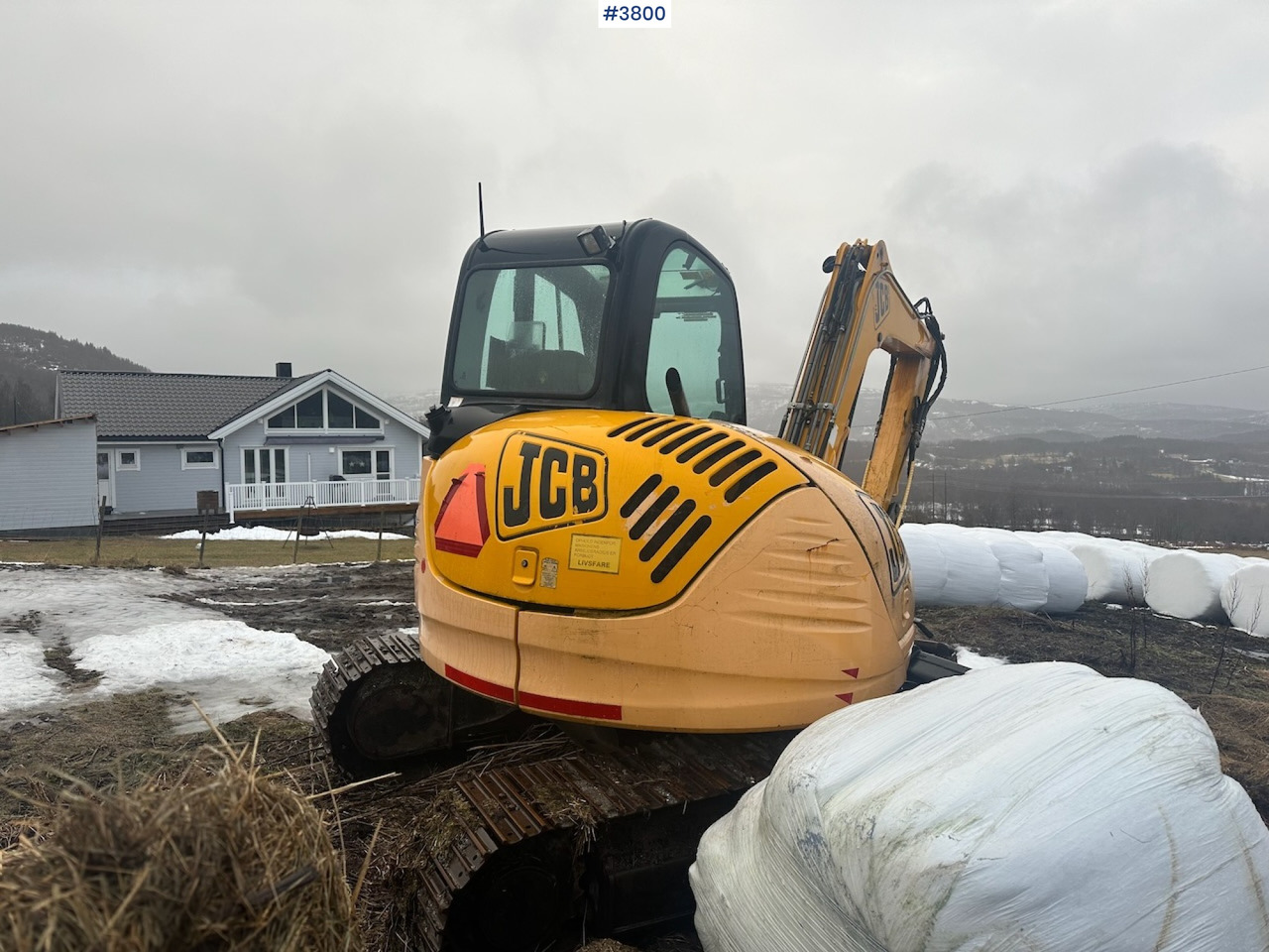 Máy xúc 2007 JCB 90 Excavator with profiling bucket and digging bucket.: hình 6