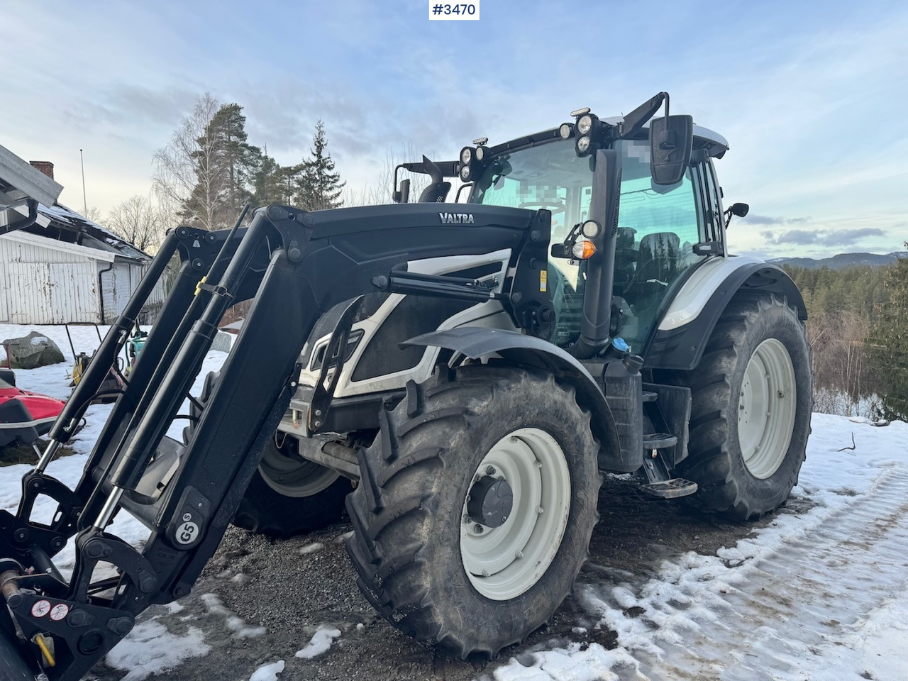 Máy cày 2019 Valtra N134 w/ Front loader and bucket. 900 hours!: hình 11