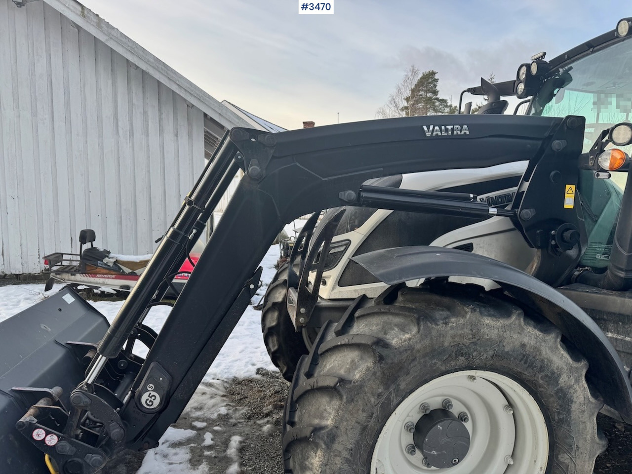 Máy cày 2019 Valtra N134 w/ Front loader and bucket. 900 hours!: hình 32