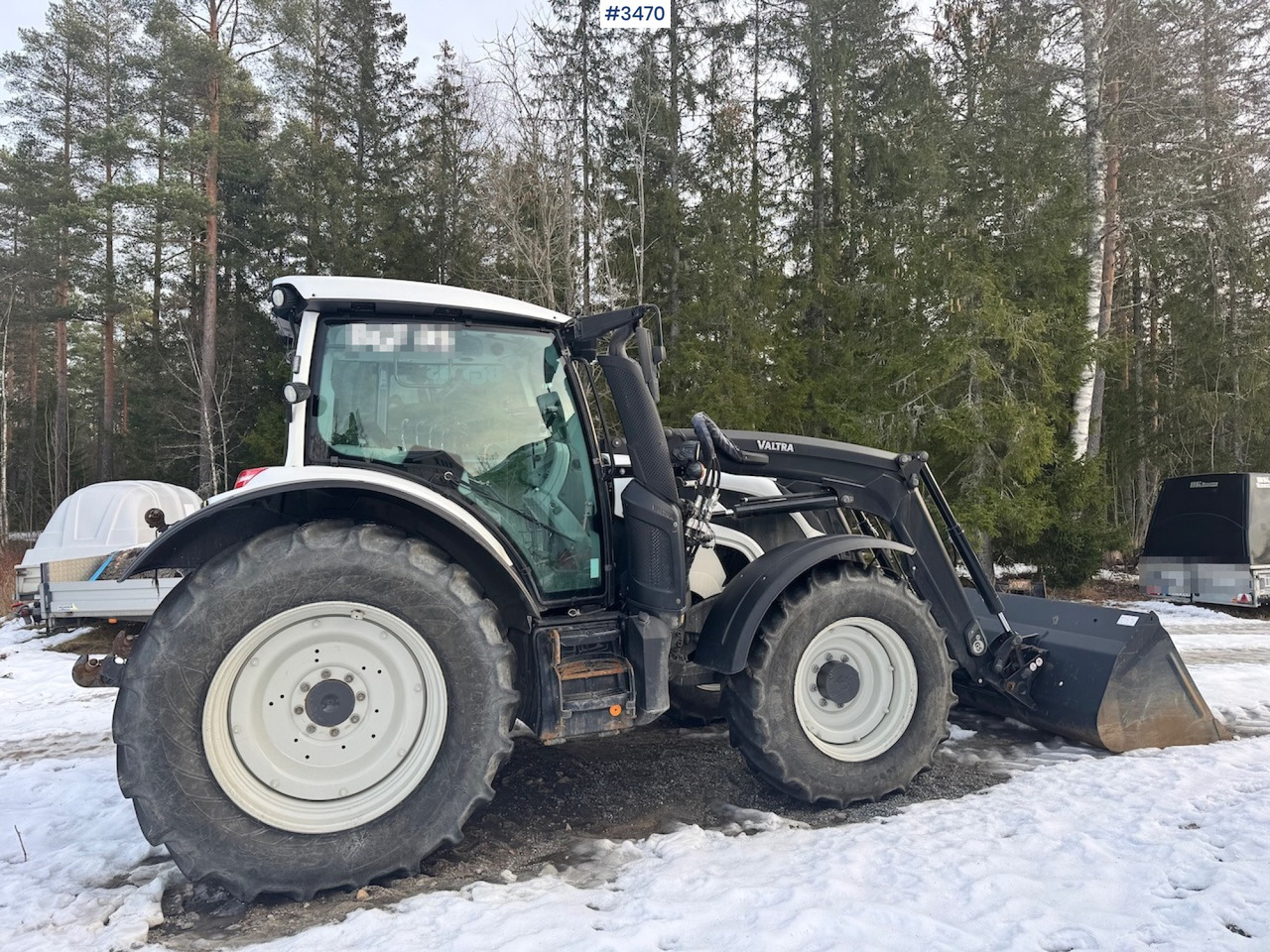 Máy cày 2019 Valtra N134 w/ Front loader and bucket. 900 hours!: hình 7